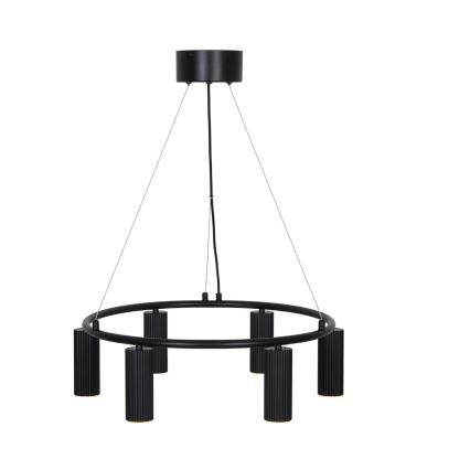 Nordlux - Полилей на кабел VICO 6xGU10/5W/230V черен