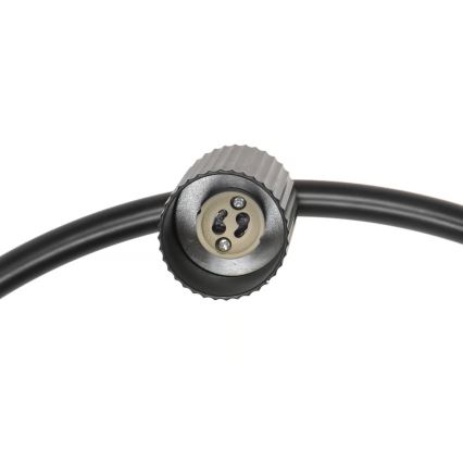 Nordlux - Полилей на кабел VICO 6xGU10/5W/230V черен