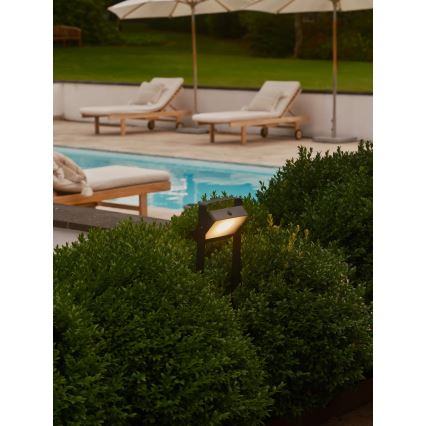 Nordlux - соларна LED лампа SAULIO LED/4,45W/3,7V IP44 2000 mAh 60 cm