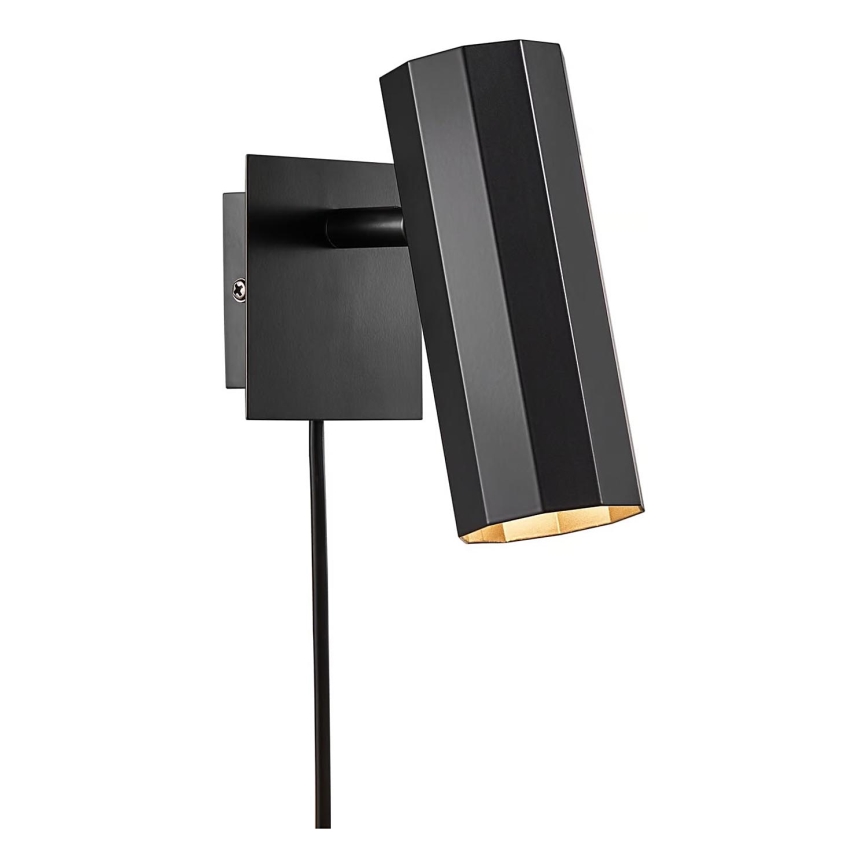 Nordlux - Спот аплик ALANIS 1xGU10/15W/230V черен