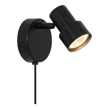 Nordlux - Спот аплик BOSTON 1xGU10/5W/230V черен