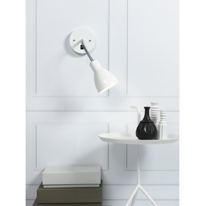 Nordlux - Nástěnné flexible спот CYCLONE 1xE14/15W/230V бял