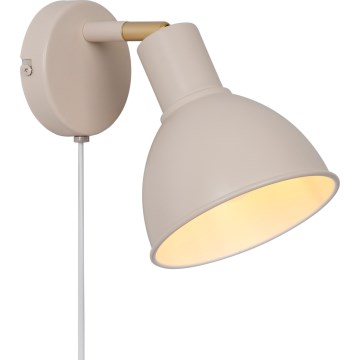 Nordlux - Спот аплик POP 1xE27/18W/230V бежов