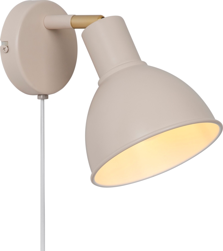 Nordlux - Спот аплик POP 1xE27/18W/230V бежов