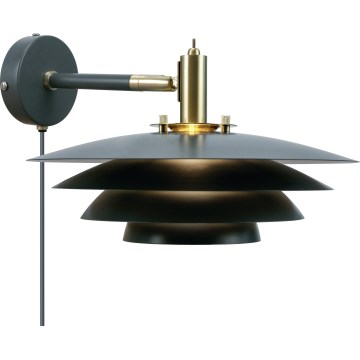 Nordlux - Стенен аплик BRETAGNE 1xG9/25W/230V антрацит