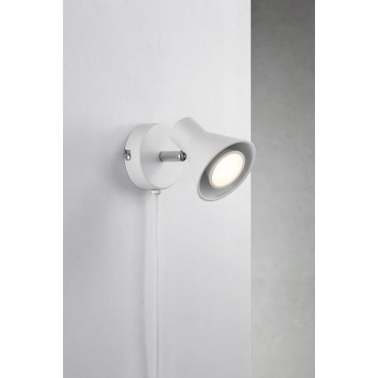 Nordlux - стенен аплик EIK 1xGU10/35W/230V бял