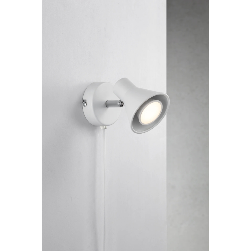 Nordlux - стенен аплик EIK 1xGU10/35W/230V бял