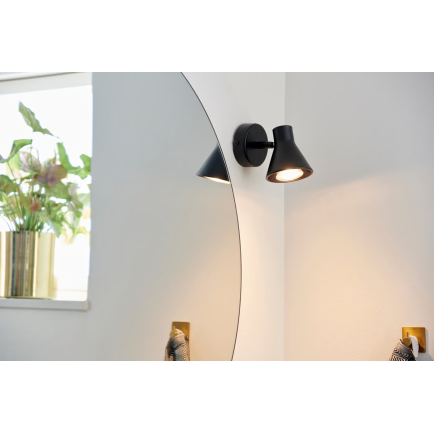 Nordlux - стенен аплик EIK 1xGU10/35W/230V черен