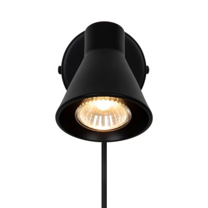 Nordlux - стенен аплик EIK 1xGU10/35W/230V черен