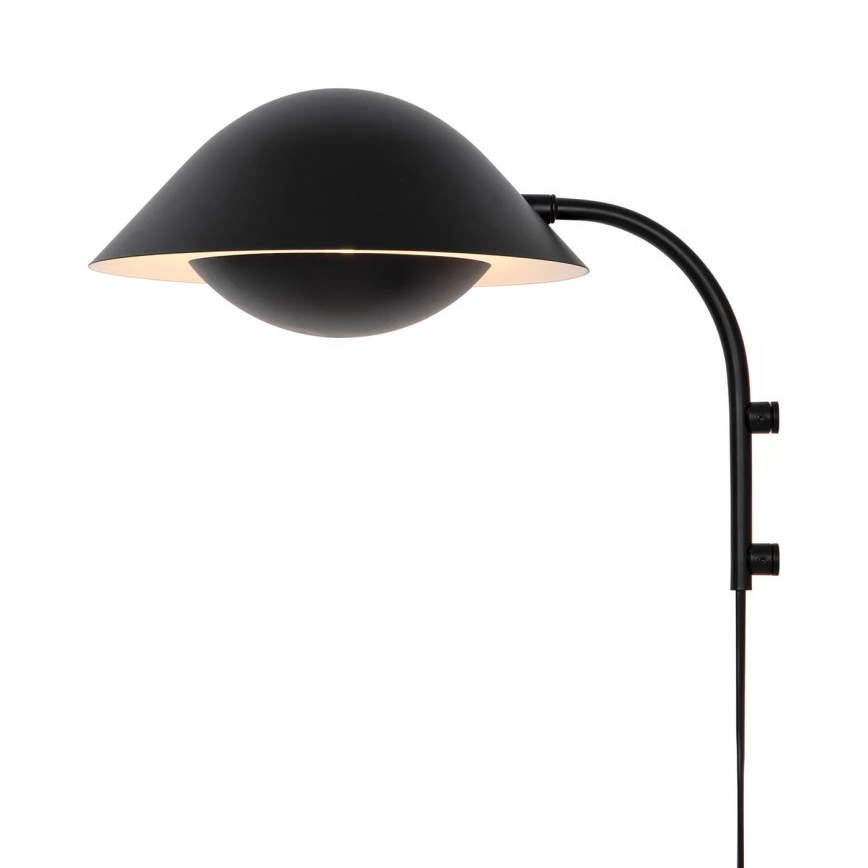 Nordlux - стенен аплик FREYA 1xE14/40W/230V черен