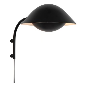 Nordlux - стенен аплик FREYA 1xE14/40W/230V черен