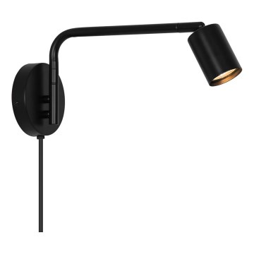 Nordlux - стенен спот EXPLORE 1xGU10/5W/230V черен