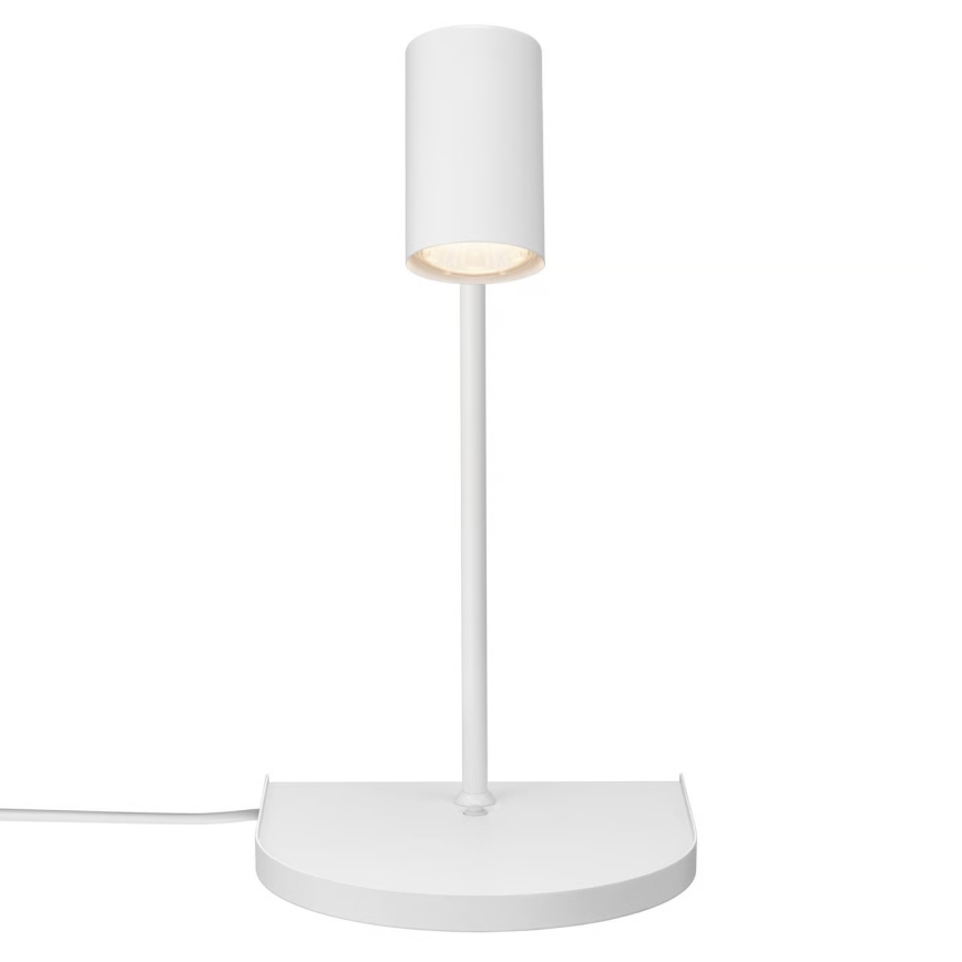 Nordlux - Стенна лампа с полица CODY 1xGU10/15W/230V бяла