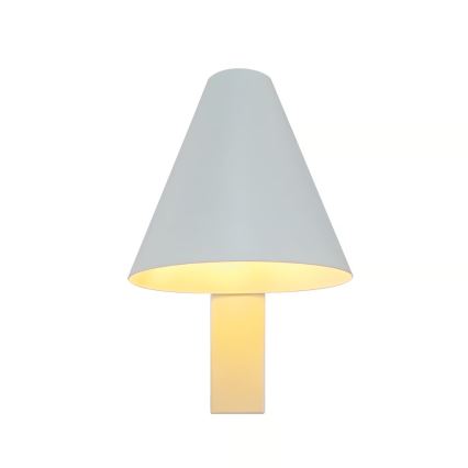Nordlux - Стенна лампа с USB WILMER 1xE14/40W/230V бяла