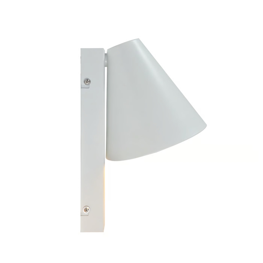 Nordlux - Стенна лампа с USB WILMER 1xE14/40W/230V бяла