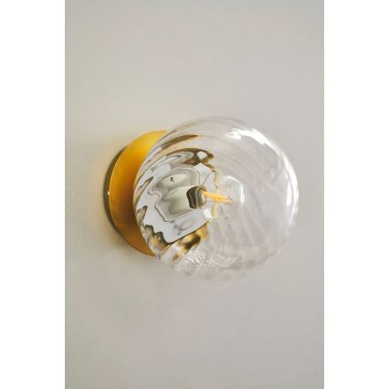 Nordlux - Стенно осветително тяло CHISELL 1xE14/25W/230V месинг