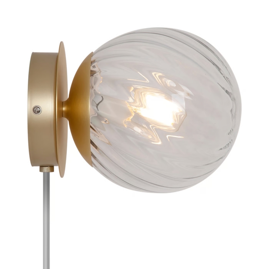 Nordlux - Стенно осветително тяло CHISELL 1xE14/25W/230V месинг