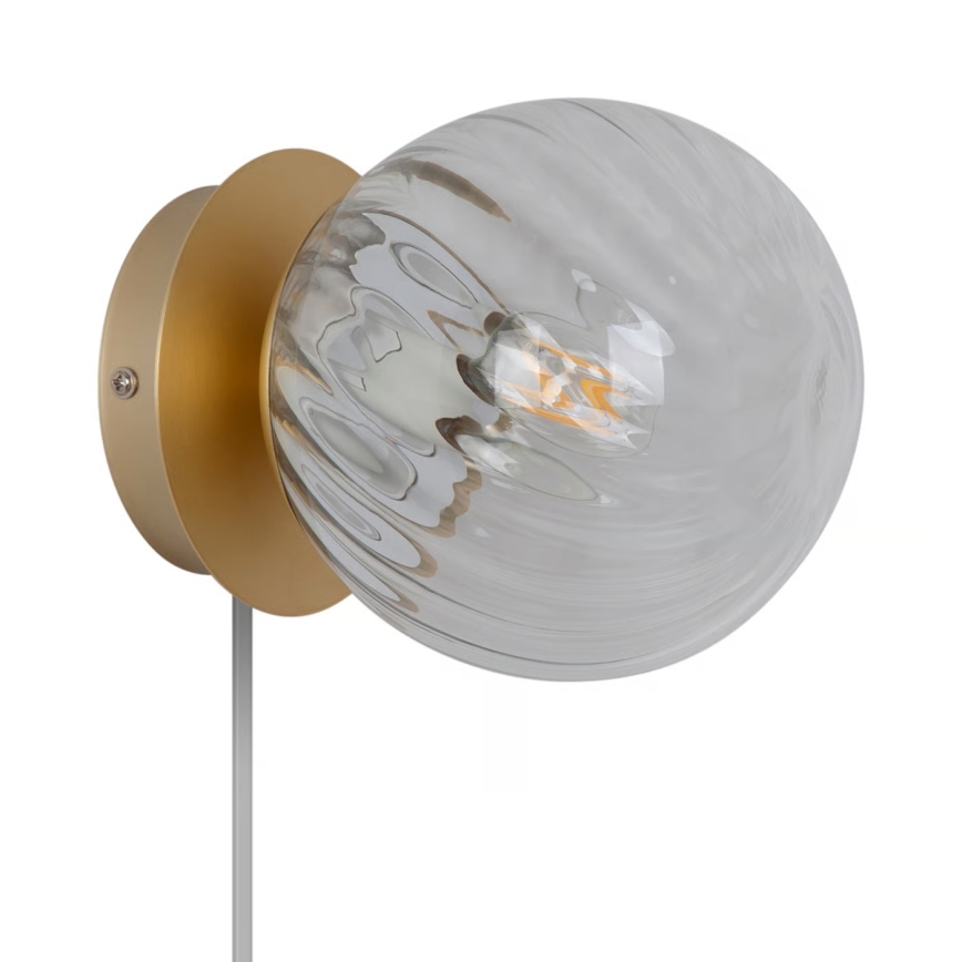 Nordlux - Стенно осветително тяло CHISELL 1xE14/25W/230V месинг