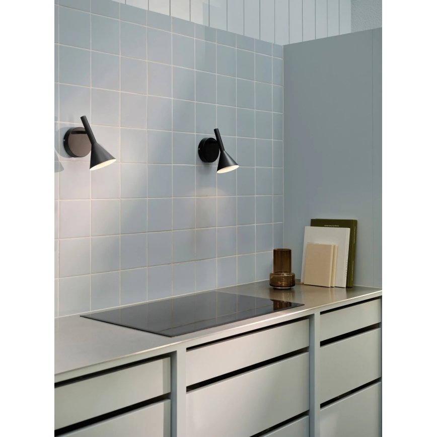 Nordlux - Стенно осветително тяло KELVIS 1xGU10/12W/230V черно