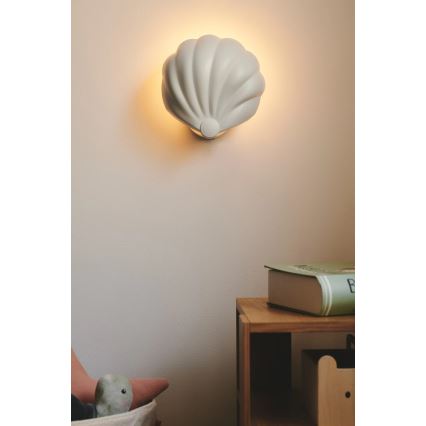 Nordlux - Стенно осветително тяло KONCHI 1xE14/25W/230V бяло