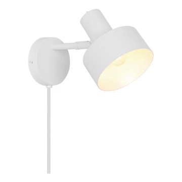 Nordlux - Стенно осветително тяло MATIS 1xE27/15W/230V бяло