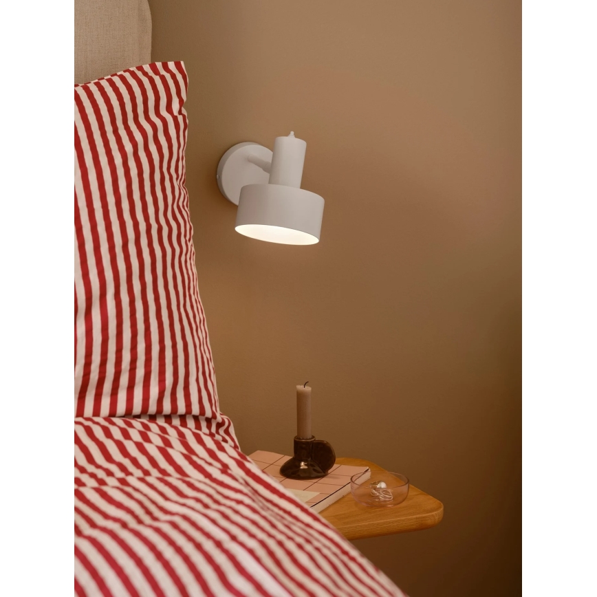 Nordlux - Стенно осветително тяло MATIS 1xE27/15W/230V бяло