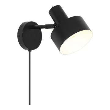 Nordlux - Стенно осветително тяло MATIS 1xE27/15W/230V черно