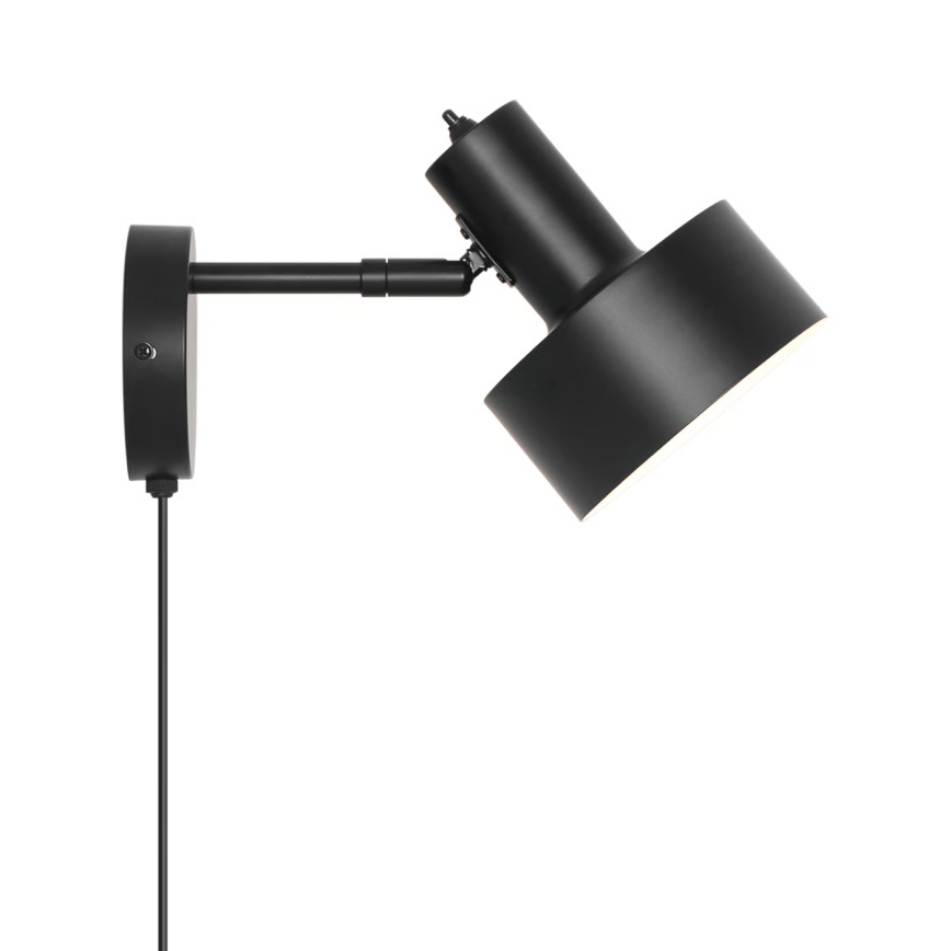 Nordlux - Стенно осветително тяло MATIS 1xE27/15W/230V черно