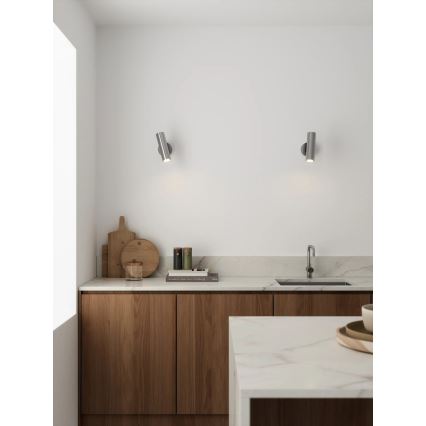 Nordlux - Стенно точково осветително тяло MIB 1xGU10/20W/230V полирано хромово покритие