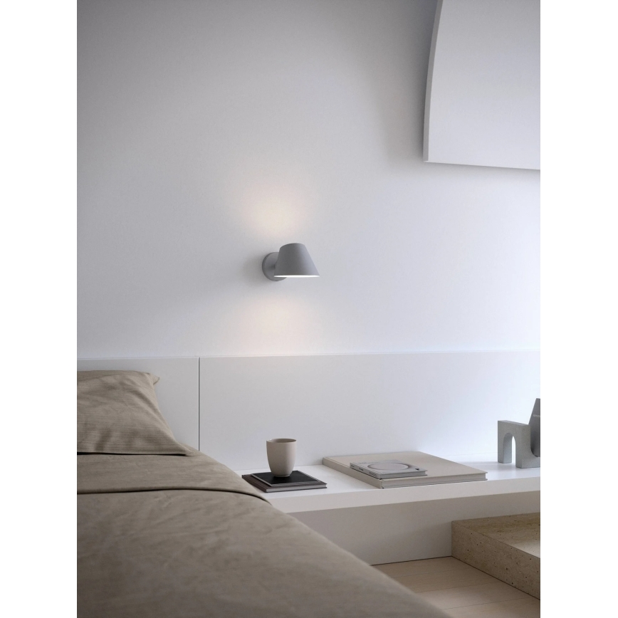 Nordlux - Стенно осветително тяло STAY 1xE27/60W/230V сиво