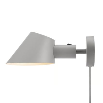 Nordlux - Стенно осветително тяло STAY 1xE27/60W/230V сиво