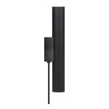 Nordlux - Стенно осветително тяло VICO 2xGU10/5W/230V черно