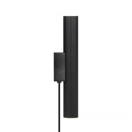Nordlux - Стенно осветително тяло VICO 2xGU10/5W/230V черно