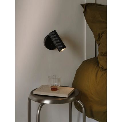 Nordlux - Стенно точково осветително тяло VICO 1xGU10/5W/230V черно