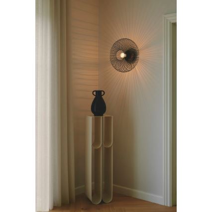 Nordlux - Таванно осветително тяло BERONI 1xE27/60W/230V Ø 40,3 см, черно