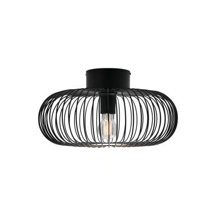 Nordlux - Таванно осветително тяло BERONI 1xE27/60W/230V Ø 40,3 см, черно