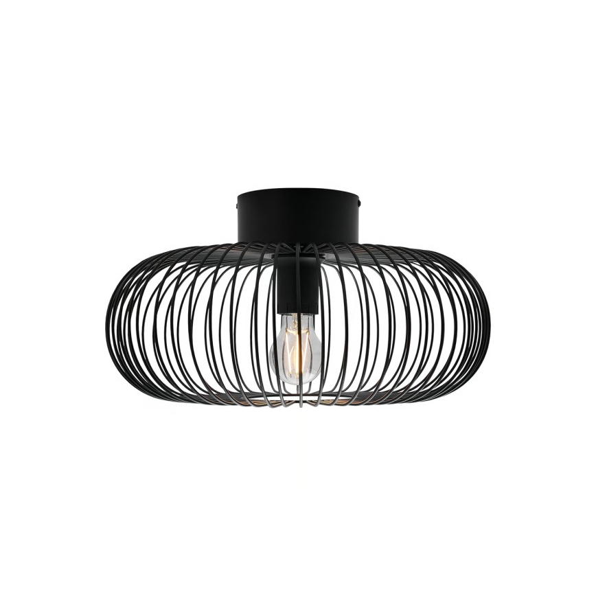 Nordlux - Таванно осветително тяло BERONI 1xE27/60W/230V Ø 40,3 см, черно