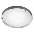 Nordlux - Таванно осветително тяло за баня ANCONA 2xE27/40W/230V IP43 Ø 31,5 см матов хром