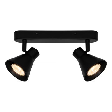 Nordlux - Точково осветително тяло EIK 2xGU10/35W/230V черно