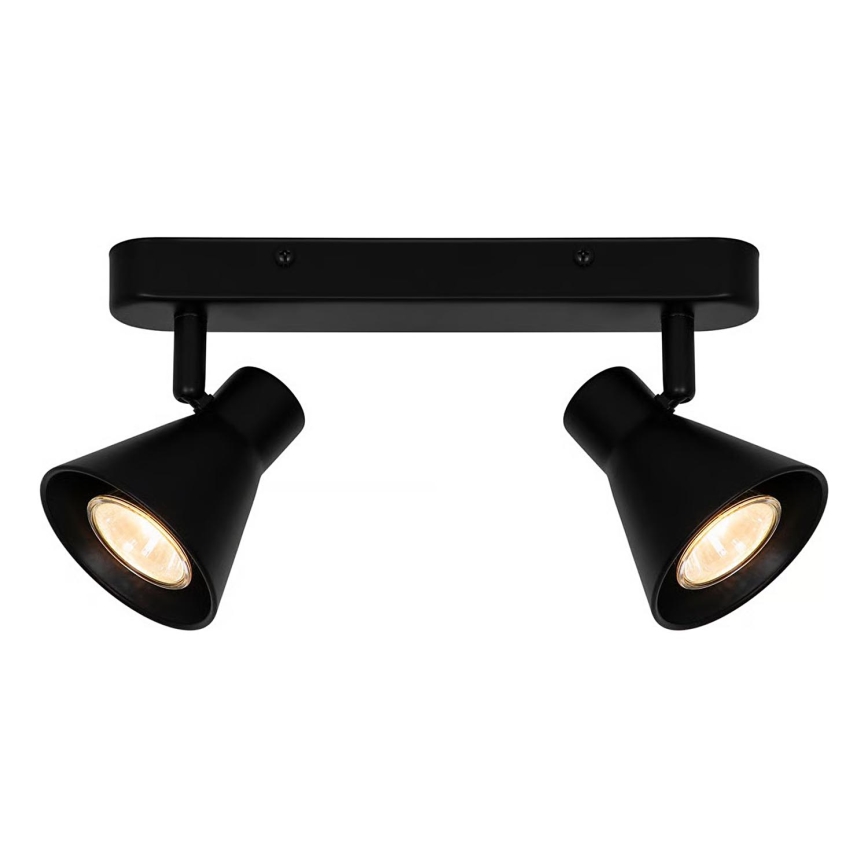 Nordlux - Точково осветително тяло EIK 2xGU10/35W/230V черно