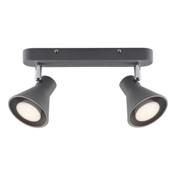 Nordlux - Точково осветително тяло EIK 2xGU10/35W/230V сиво