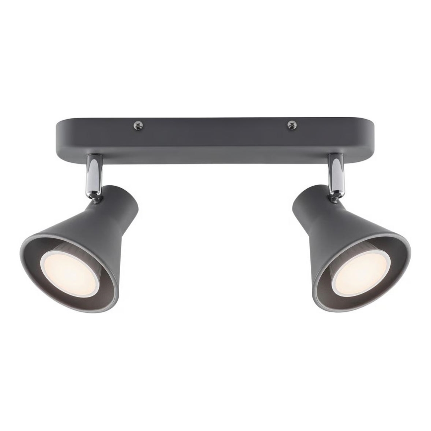 Nordlux - Точково осветително тяло EIK 2xGU10/35W/230V сиво