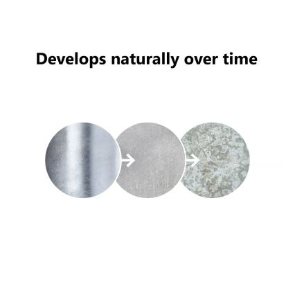 Nordlux - Външно стеново осветително тяло AGGER със сензор 1xE27/60W/230V IP54 сребристо