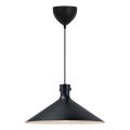 Nordlux - Висяща лампа с кабел DORINA 1xE27/60W/230V черна
