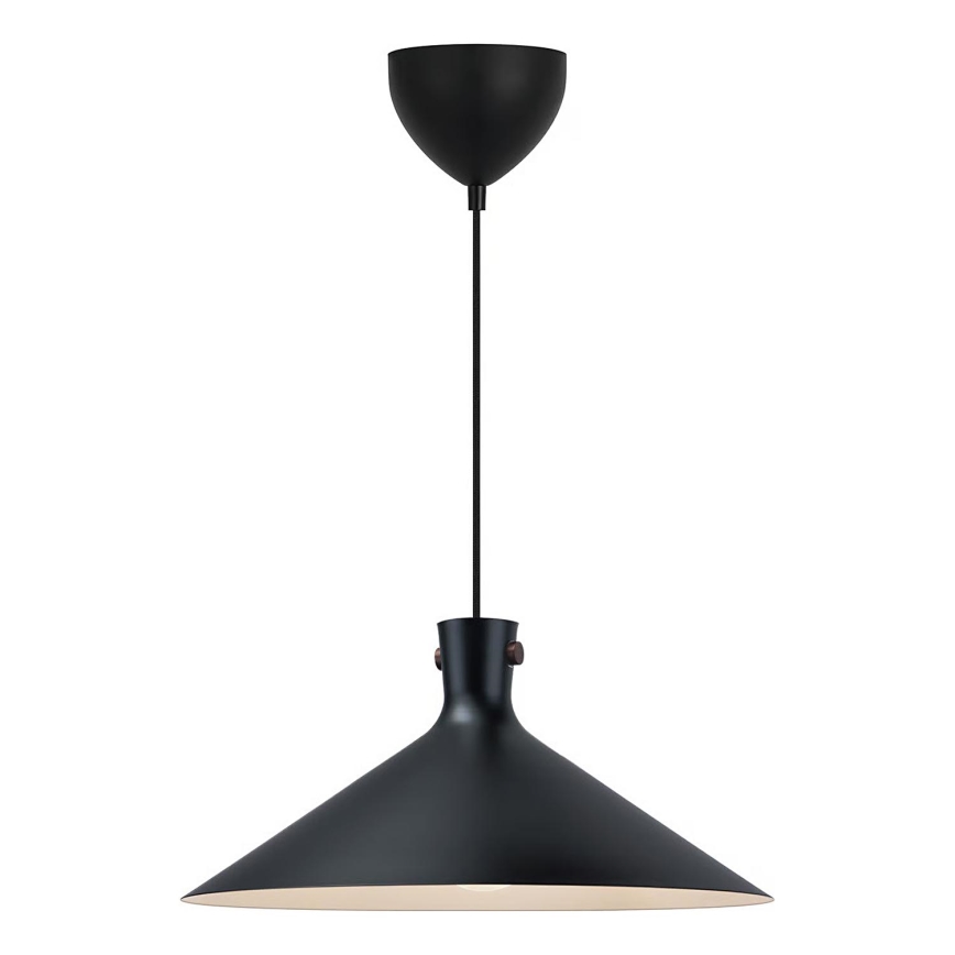 Nordlux - Висяща лампа с кабел DORINA 1xE27/60W/230V черна