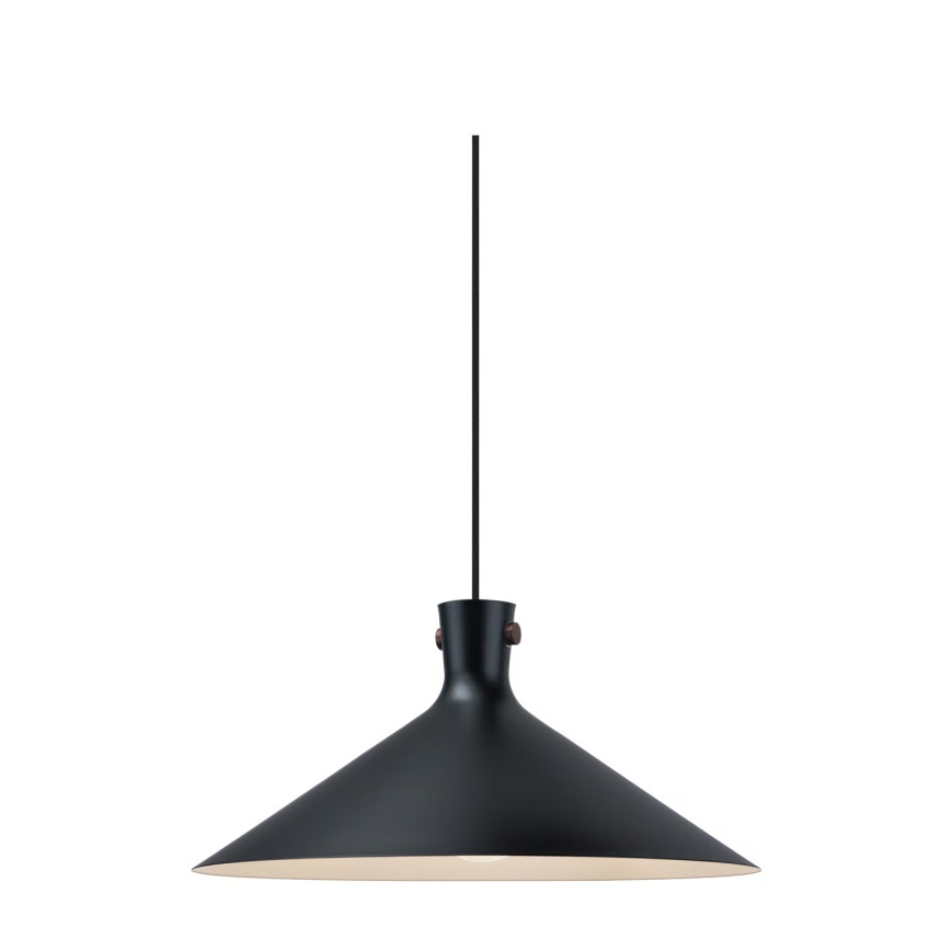 Nordlux - Висяща лампа с кабел DORINA 1xE27/60W/230V черна