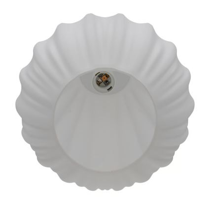 Nordlux - Висяща лампа с кабел MALUCA 1xE27/15W/230V Ø 29 см, бяла