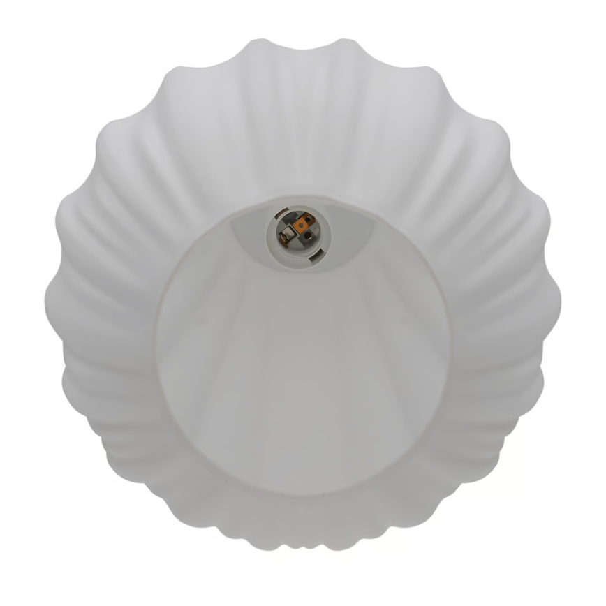 Nordlux - Висяща лампа с кабел MALUCA 1xE27/15W/230V Ø 29 см, бяла