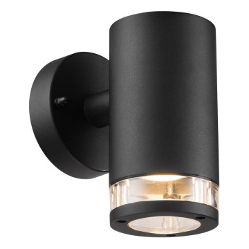 Nordlux - Външен стенен аплик BIRK 1xGU10/28W/230V IP44 черен
