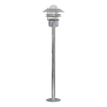 Nordlux - Външна лампа BLOKHUS 1xE27/60W/230V IP54, сребриста, 92 см